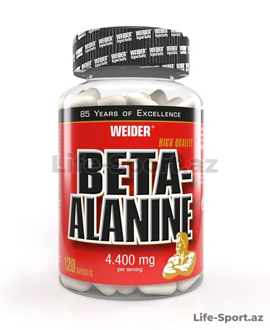 Weider Beta-Alanine, 120 caps